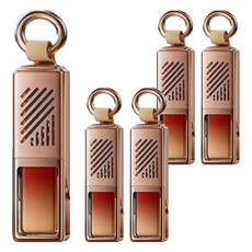 Lisen 李森 車載掛式香薰 標準款 玫瑰金, 5個, 幽香秘園