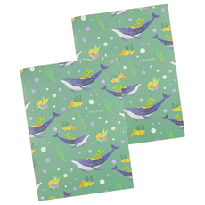 conifer 綠的事務 膠裝易撕筆記本 柔伊插畫Ⅳ聯名款 3916-25 16K 橫線, 海底之夢, 2本