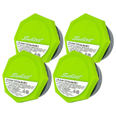 Subtil 莎緹 Clay Wax 凝土, 超強持久支撐 霧灰黯無光澤 重塑性極佳, 100ml, 4罐