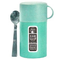 AWANA 伊麗絲悶燒罐 AL-550 悶燒罐 8.5 x 8.5 x 17cm + 湯匙 3 x 15.5cm, 藍色, 550ml, 1盒