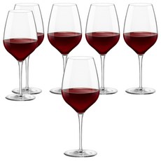 Bormioli Rocco InAlto TRE 強化無鉛水晶酒杯, 430ml, 6個