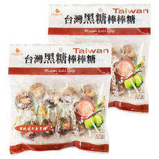 Chiao-E 巧益 台灣黑糖小梅棒, 140g, 2袋