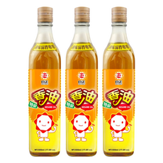 日正食品 特級香油，香氣濃郁，適合各種料理，中華料理必備, 500ml, 3瓶