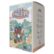 minchodan 薄荷巧克力鬆餅粉, 1kg, 1盒