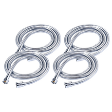 蓮蓬頭不鏽鋼管 Y012 1.5M 155g 1個, 銀色