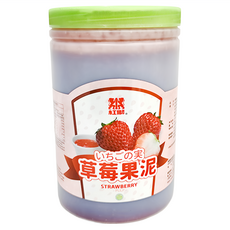 紅獅 草莓果泥, 2.2kg, 1個