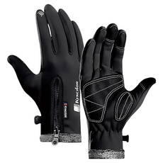 KyNCILOR 機車防風手套 黑色 白色 灰色, M, 單一顏色