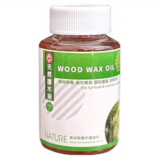 山仁 護木油 WOOD WAX OIL 100ml 家具及木質表面適用, 1罐