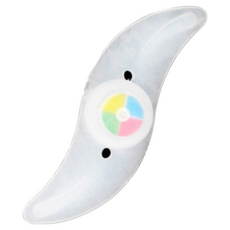 YUYU 自行車輻條燈, 1個, 紅、藍、綠、彩