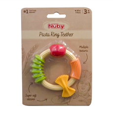 Nuby 固齒器, 義大利麵造型 多色, 1個
