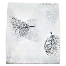 PEVA 防水浴簾, 180 x 180cm, 清新樹葉, 1組