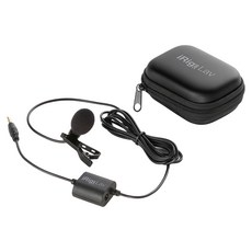 IK MULTIMEDIA iRig Mic Lav 領夾式麥克風 附可卸除式防風罩, 單一商品, 黑色
