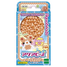 EPOCH 水串珠單色補充包, 淺橘色, 1盒