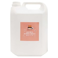 BUBUPETTO 貓咪專用洗澡清潔用免稀釋次氯酸水 4L, 1桶