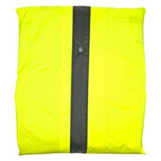 GRACILE 高麗斯 美晶尼龍全開式雨衣, 100%尼龍, NON-P PVC, XL, 黃色