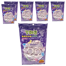 室翲香 薰衣草香氛防蟲劑 衣櫥化妝室專用IN-010 增量版和紙掛裝, 6包, 225g