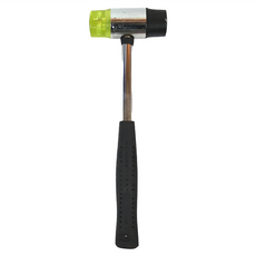 安裝鎚 35mm,SC974,1支 - 雙面橡膠鎚頭，可替換式設計，人體工學握柄