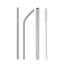 I·Mate 不鏽鋼吸管3件組 Set, 1組, 8入