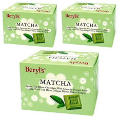 Beryl's 餅乾粒綠茶味白巧克力 60g, 3盒