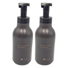 O'right 歐萊德 辣木淨化洗手慕絲, USDA Biobased 生物基天然永續認證, 450ml, 2瓶