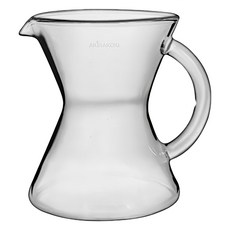 AKIRAKOKI 玻璃掛耳分享壺 開口款, 耐熱玻璃 300ml, DPG-MINI-P, 1個