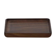 TAIWANGLASS 台灣玻璃 台灣相思木方形杯墊, 棕色, 1個