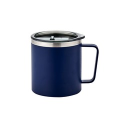 OSLO Outback V2 馬克杯 雙層不鏽鋼保溫杯 420ml, 藍色, 1個