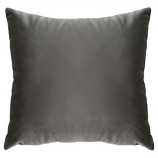 菓拉小舖 莫蘭迪舒心絨抱枕枕套, 45 x 45cm, 1個, 深灰色