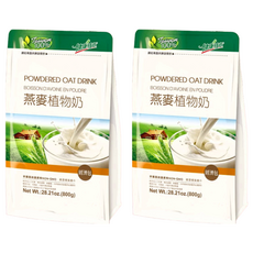 健康時代 燕麥植物奶 微糖, 800g, 2包