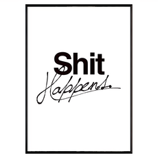 畫作 Shit Happens, 黑色