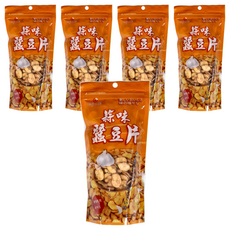Chiao-E 巧益 蒜味蠶豆片, 5包, 200g