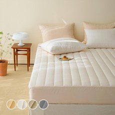 maatila Stay系列 絎縫床包 Ivory, Q(150 x 200 x 30cm)