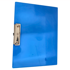 榮冠 A4 壓克力橫板夾 台灣製, 1個, 藍色