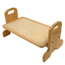 DoggyMan 犬貓用高質感木製立式可調餐飲桌-S 寵物餵食好幫手, 1入, 木製