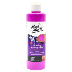 Mont Marte 蒙瑪特 流動壓克力顏料 – 品紅色, 240ml, 1色