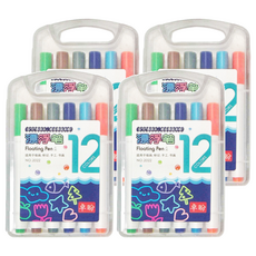 德德小品集 漂浮筆, 12色套裝組, 4盒, 12