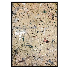 Boluo 菠蘿選畫所 抽象畫 點與線, 黑色