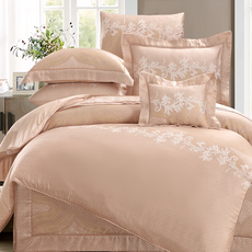 蘭陵精選授權品牌 60支100%純天絲TENCEL 特大床包兩用被四件組 - 聖雷米