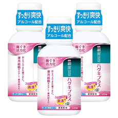 LION 獅王 Systema 細潔 台灣公司貨 適齦佳漱口水 淨爽型, 80ml, 3個