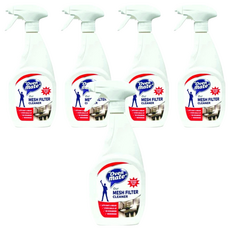 清潔好夥伴抽油煙機清潔劑 有效去除食物油脂、污垢、灰塵堵塞, 560g, 500ml, 5瓶