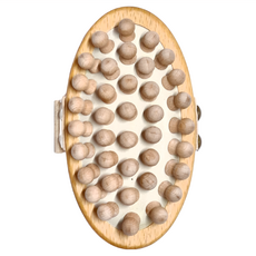 fA brushes FALLER 德國芙樂森詠木香德國製FSC原木大珠珠深層按摩刷, 10076791001, 1個