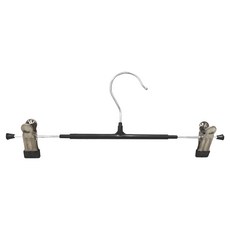 帶夾褲裙架 BKAR1528-50W 40 x 30 x 20cm 2.6KG 50個, 黑色, 1組
