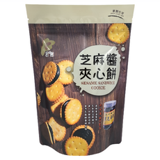 新竹福源 芝麻醬夾心餅, 135g, 1包