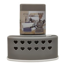 KEYTOSS 詰朵斯 砧板刀具收納架 適用不同大小尺寸刀具 移動式刀具固定滑扣設計 前板透氣孔設計, 顏色隨機, 1個