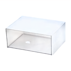 小麥購物 C157 桌面抽屜收納盒 加高一格 450g, 白色, 1層, 1個