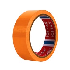 iQIHAN 高黏度強力布膠帶 50mm x 20m, 橘色, 1個