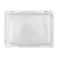 巨匠文具紙品 B5文件收納盒, 1個, 透明