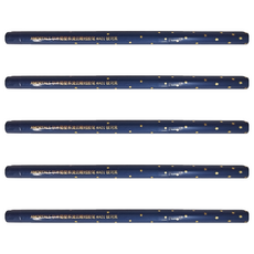 AMORTALS 爾木萄 流雲極細眼線膠筆 1.5mm 絲滑順暢 防水耐汗 持久不暈妝, 01銀河黑, 5支