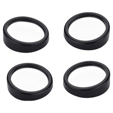 樂居家 車用可調角度後視小圓鏡/倒車輔助鏡/盲視鏡, 4個, 參考內容