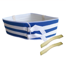 感恩使者 安全束帶 床上用身體/胸腹綁帶 ZHCN1835 綁帶110 x 15cm + 木製固定片 加寬型, 1組